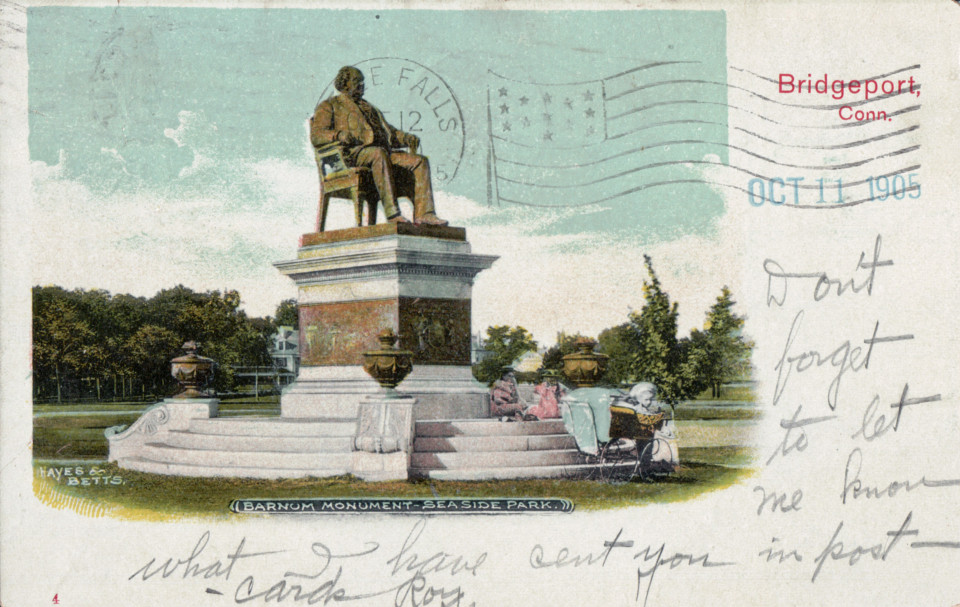 P.T. Barnum Monument, Bridgeport