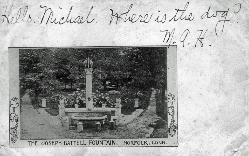 Battell Memorial Fountain, Norfolk